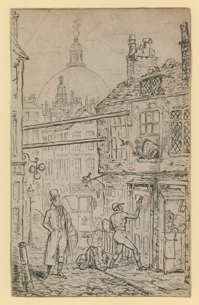 Scène de la vie londonienne - English School