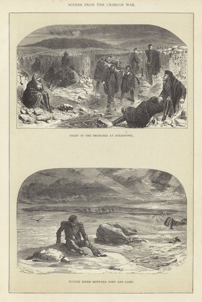 Scènes de la guerre de Crimée - English School