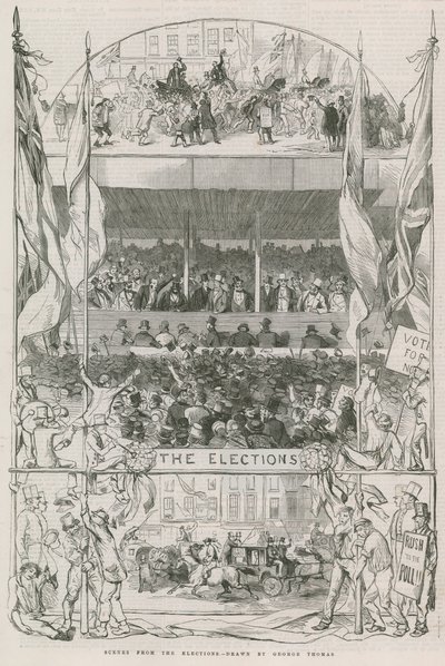 Scènes des élections - English School