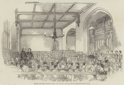 École pour les aveugles indigents, examen des élèves - English School