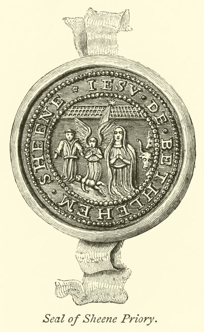 Sceau du Prieuré de Sheene - English School