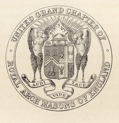 Sceau du Grand Chapitre Uni des Maçons de l