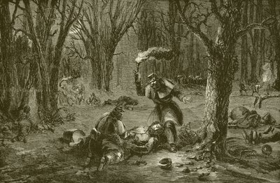 Recherche des morts et des blessés - English School