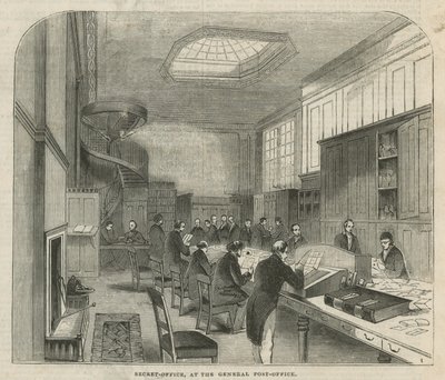Bureau secret au General Post Office - English School