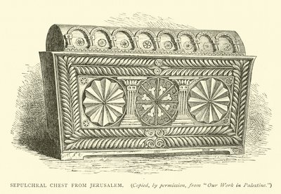 Coffre sépulcral de Jérusalem - English School