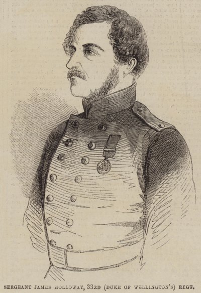 Sergent James Holloway, 33e régiment (du duc de Wellington) - English School