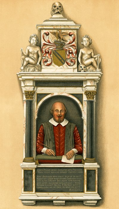 Buste de Shakespeare - English School