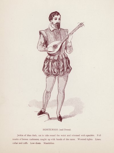Hortensio, 2ème costume - English School