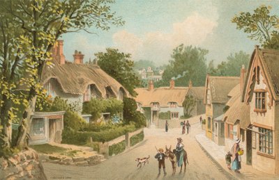 Village de Shanklin--Île de Wight - English School