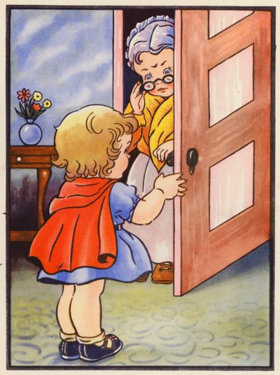 Elle dit à sa grand-mère qu