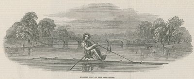Bateau siamois sur la Serpentine, Hyde Park, Londres - English School