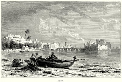 Sidon (gravure) - English School