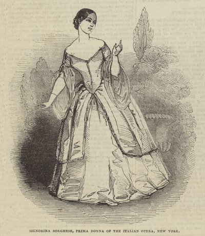 Signorina Borghese, Prima Donna de l