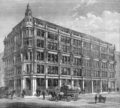 Nouveaux entrepôts de gros de Silber et Flemings - English School