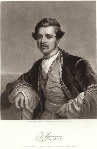Sir Austen Henry Layard - English School
