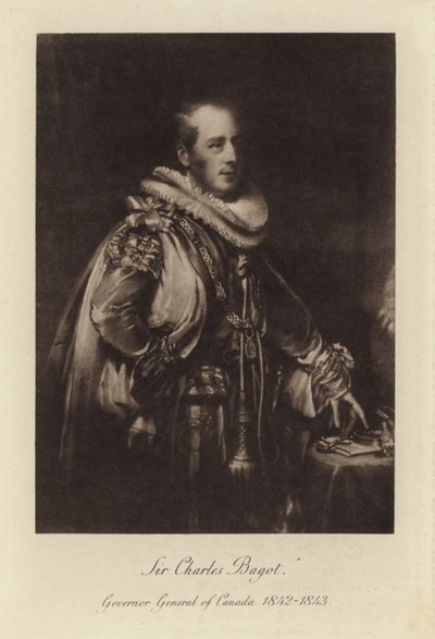 Sir Charles Bagot - English School