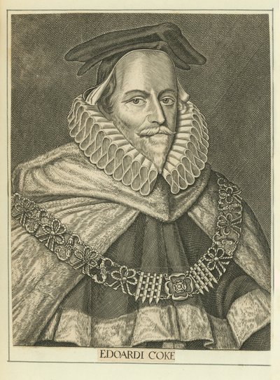 Sir Edward Coke - English School