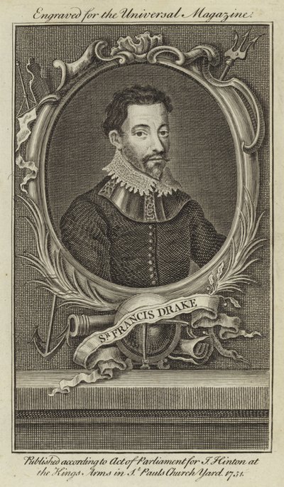 Sir Francis Drake - English School