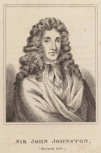 Sir John Johnston, Exécuté en 1691 - English School