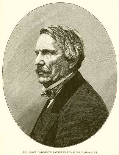 Sir John Lawrence (devenu plus tard Lord Lawrence) - English School