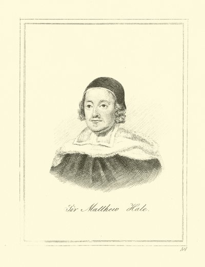 Sir Matthew Hale - English School