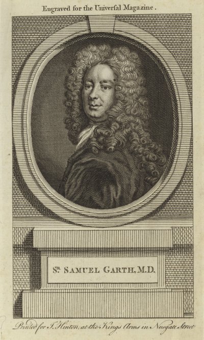 Sir Samuel Garth, M.D. - English School