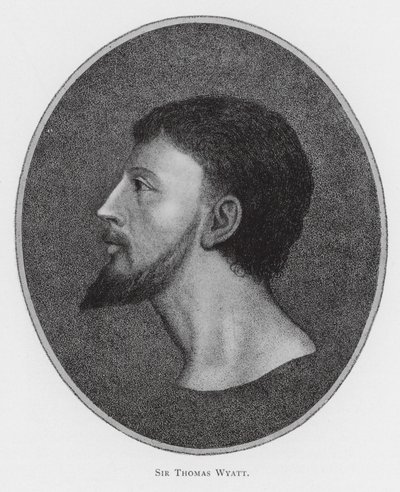 Sir Thomas Wyatt (lithographie) - English School