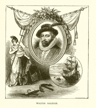 Sir Walter Raleigh - English School