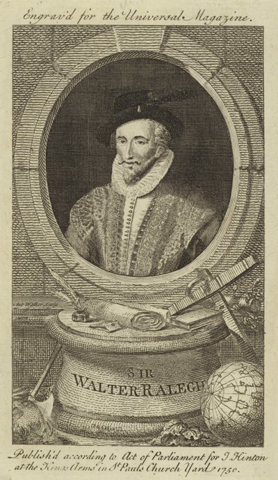 Sir Walter Raleigh - English School