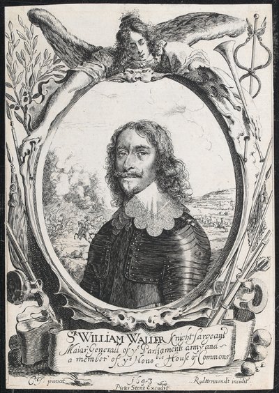 Sir William Waller, chevalier sergent-major général de l