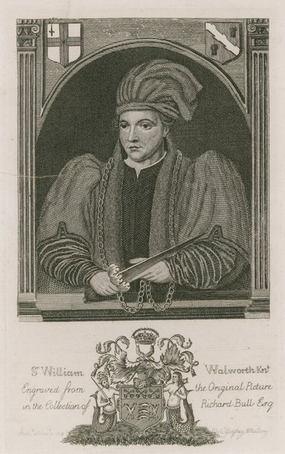 Sir William Walworth, Lord-maire de Londres, 1370 - English School