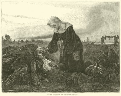 Sœur de la Miséricorde sur le champ de bataille, septembre 1870 - English School