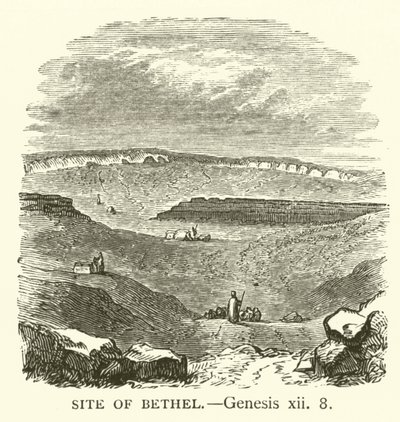 Site de Béthel, Genèse, xii, 8 - English School