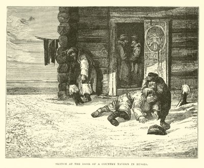Croquis à la porte d