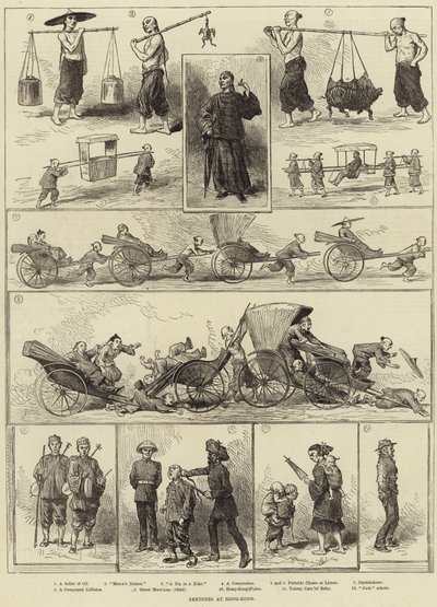 Croquis à Hong Kong - English School