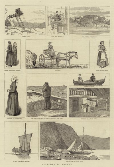 Croquis en Norvège - English School