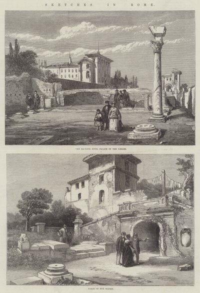 Croquis à Rome - English School