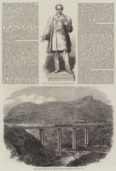 Esquisses de Maurice (gravure) - English School