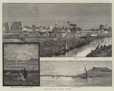Croquis de la Haute-Égypte - English School