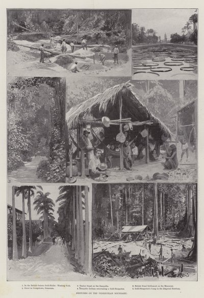 Croquis sur la frontière vénézuélienne - English School