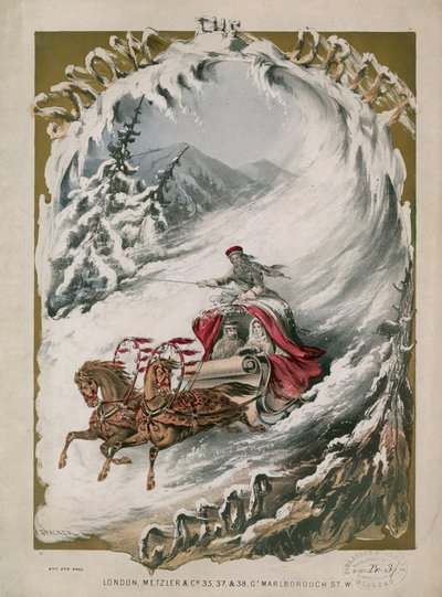 Balade en traîneau dans la neige - English School