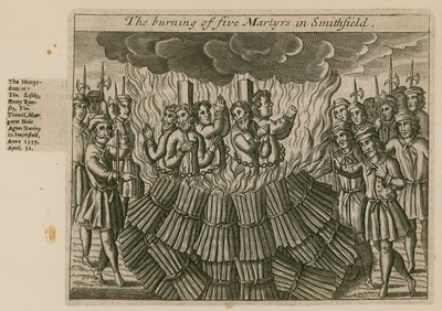 Martyrs de Smithfield - English School