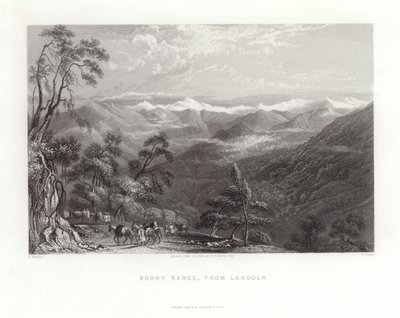 Chaîne de montagnes enneigée - English School