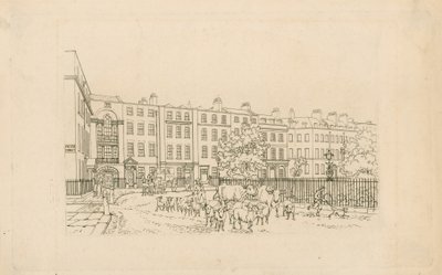 Soho Square, vue vers l