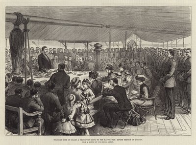 La vie des soldats à bord d
