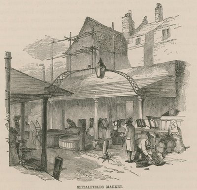 Marché de Spitalfields, Londres - English School