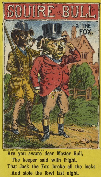 Squire Bull et le renard - English School