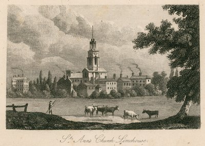Église de St Ann, Limehouse, Londres - English School