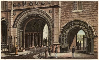 Porte de Saint-Augustin, arche normande - English School