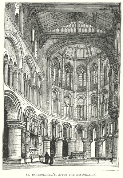 Saint-Barthélemy, après la Restauration (gravure) - English School